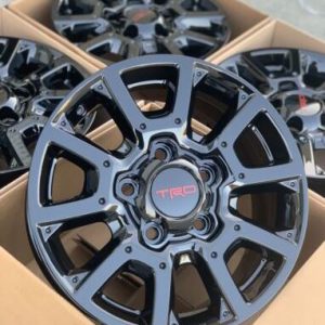 Genuine Toyota 4Runner 17-Inch OEM Black Wheels
